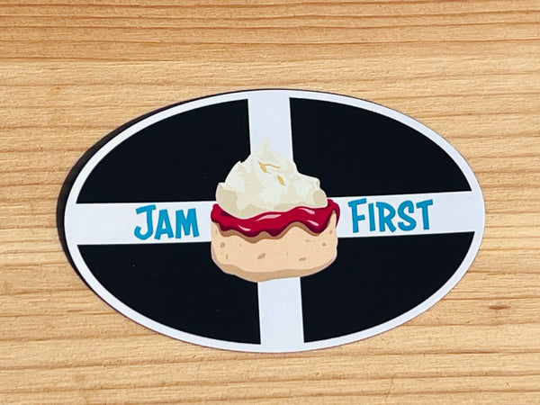 Jam First Cornwall Fridge Magnet
