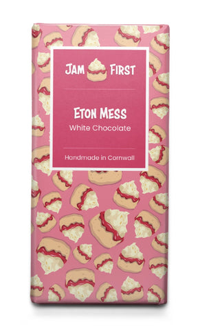 Jam First Eton Mess White Chocolate 100g
