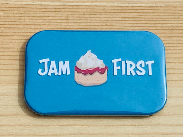 Jam First Banner Fridge Magnet (Metal Type)