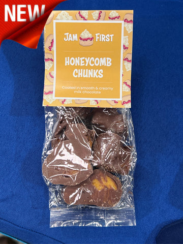 Jam First Grab Bag: Chocolate Coated Honeycomb Chunks 80g