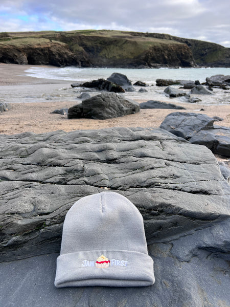 Jam First Banner Beanie Hat (Watts Grey)