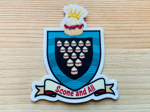 Jam First Scone And All Sticker