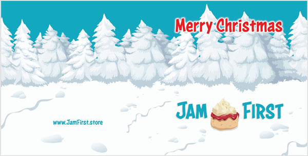 Jam First Talking Scone Christmas Card (x1)