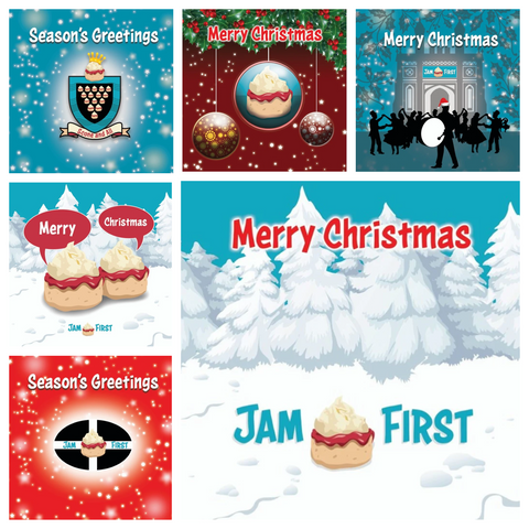 Jam First Mega Pack Christmas Cards (x12)