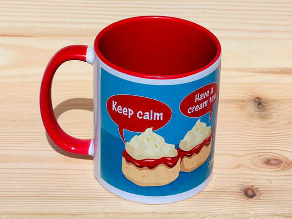 Jam First Talking Scone Mug, Calm (Ceramic)