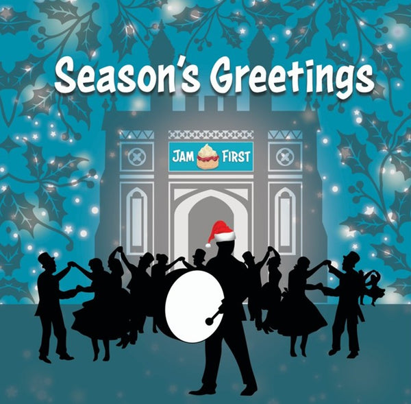 Jam First Flora Christmas Card (x1)