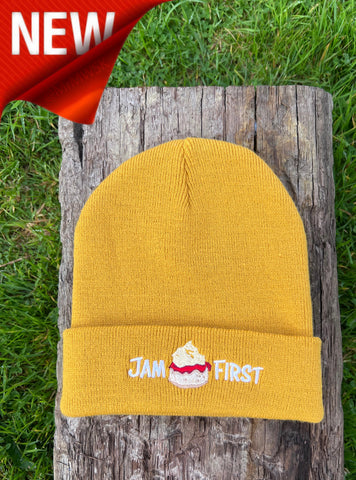 Jam First Beanie: Tizzardlee Yellow