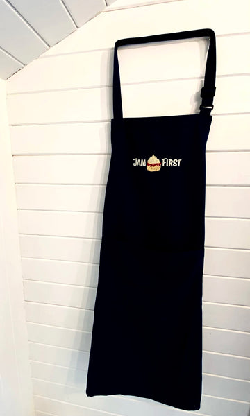 Jam First Banner Apron (Black)