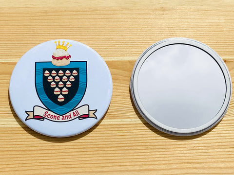 Jam First Scone And All Pocket Mirror