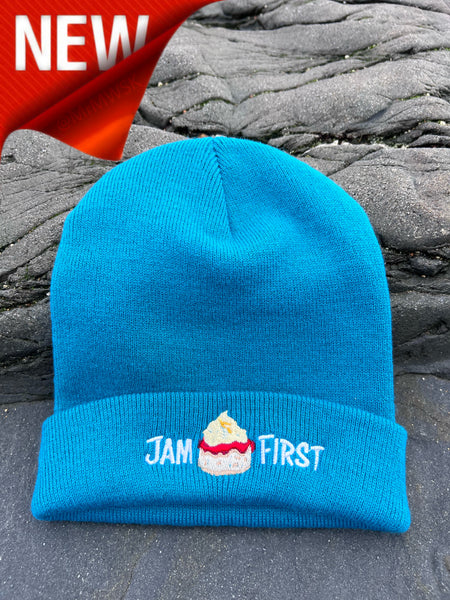 Jam First Banner Beanie Hat (Teal)