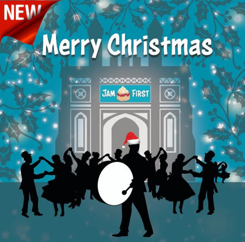 Jam First Flora Christmas Card (x1)
