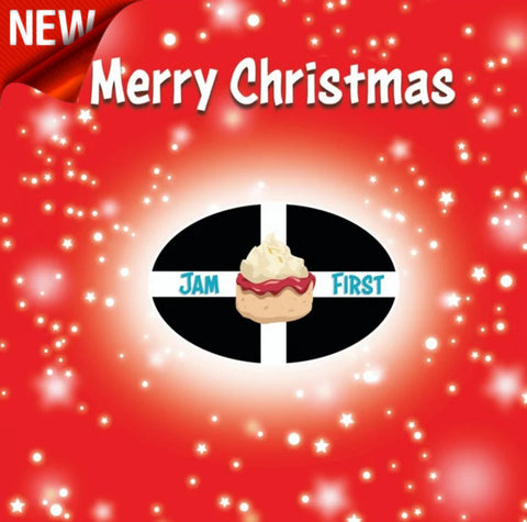 Jam First Cornwall Christmas Card (x1)