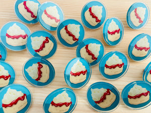 Jam First Logo Pin Badge (Acrylic)