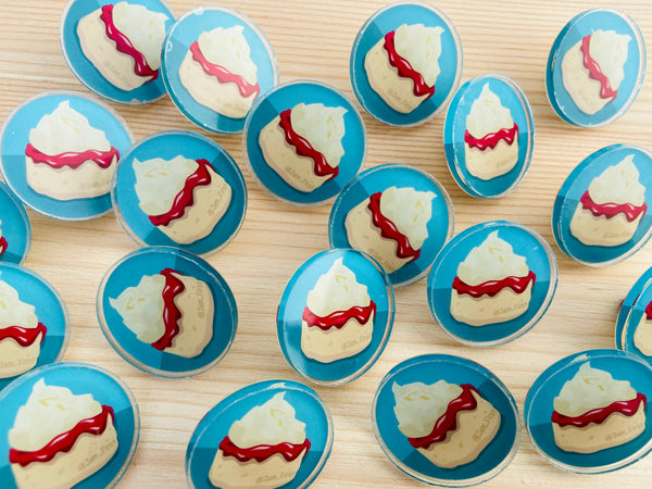 Jam First Logo Pin Badge (Acrylic)