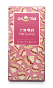 Jam First Eton Mess White Chocolate 100g