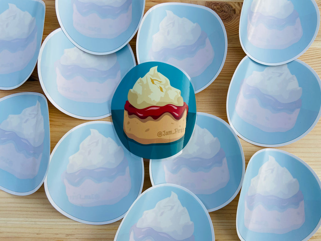 Jam First Logo Car Sticker (Window) – Jam First Store