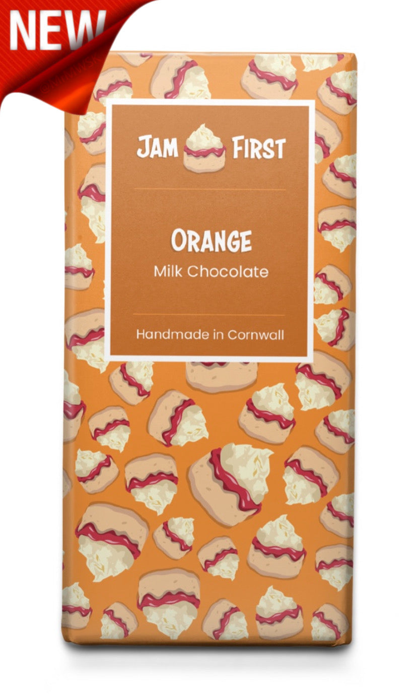 Jam First Orange Chocolate 100g