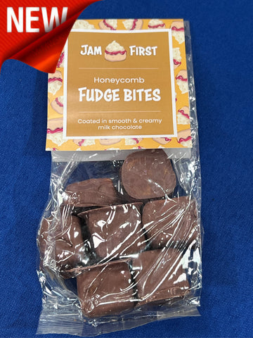 Jam First Grab Bag: Chocolate Coated Honeycomb Fudge Bites 120g