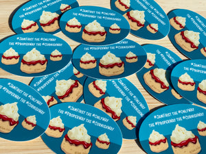 Jam First #Hashtag Sticker