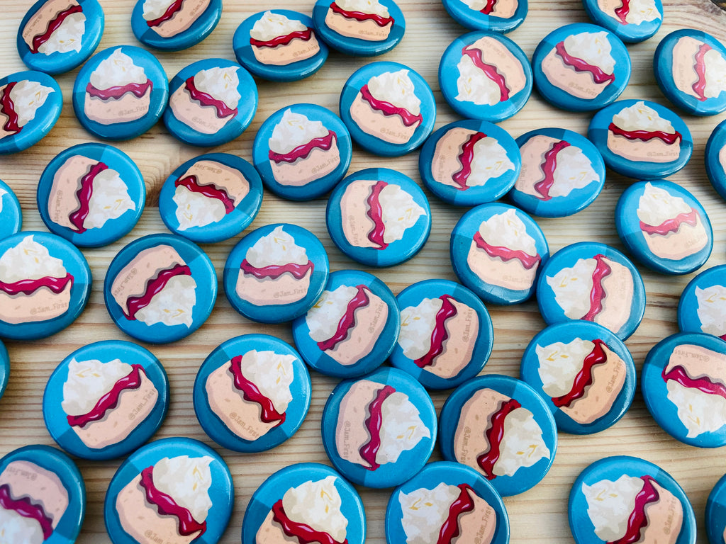 Jam First Logo Badge – Jam First Store