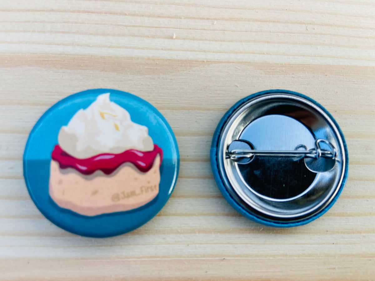 Jam First Logo Badge – Jam First Store