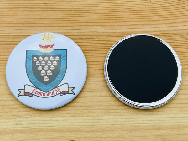 Jam First Scone And All Fridge Magnet (Metal Type)