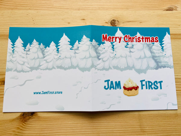 Jam First Mixed Set Christmas Cards (x8)
