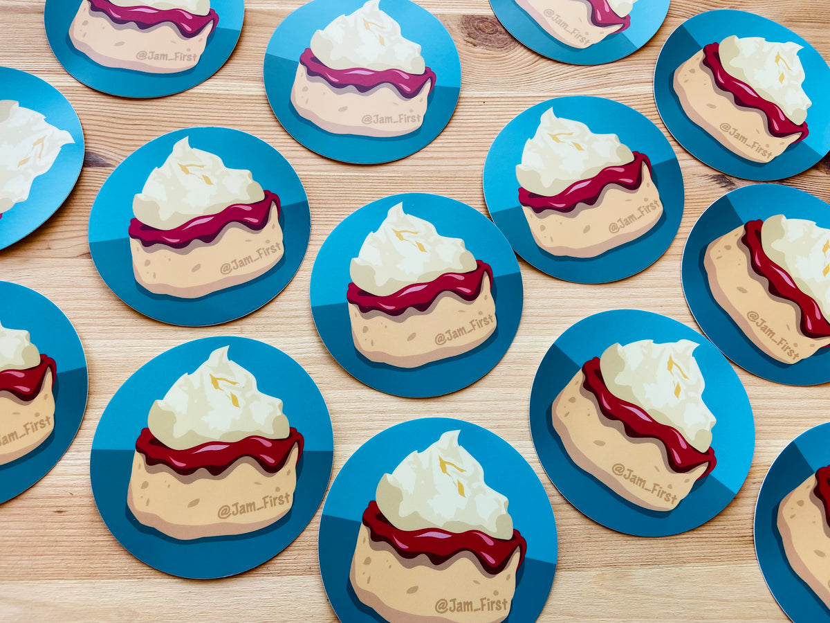 Jam First Logo Car Sticker (Bumper) – Jam First Store