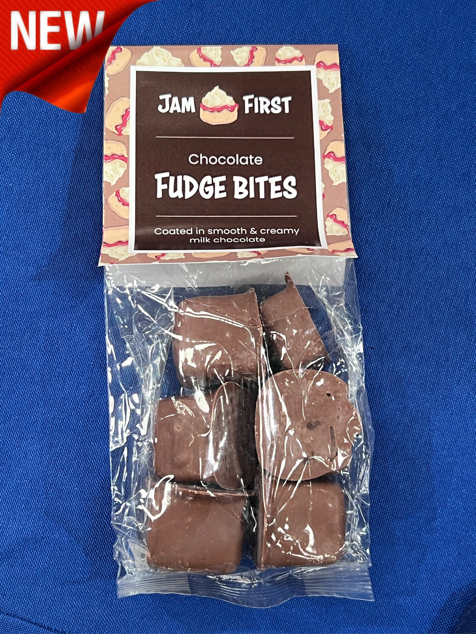 Jam First Grab Bag: Chocolate Coated Chocolate Fudge Bites 120g