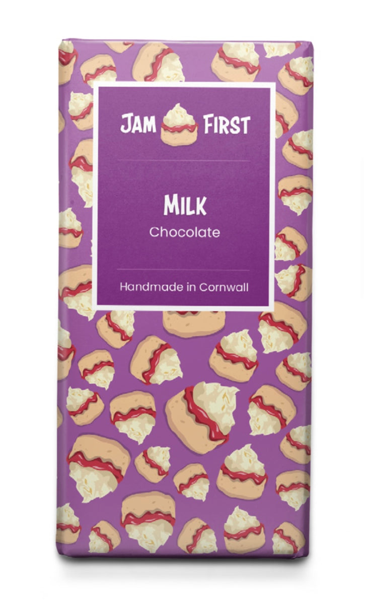 Jam First Milk Chocolate 100g – Jam First Store
