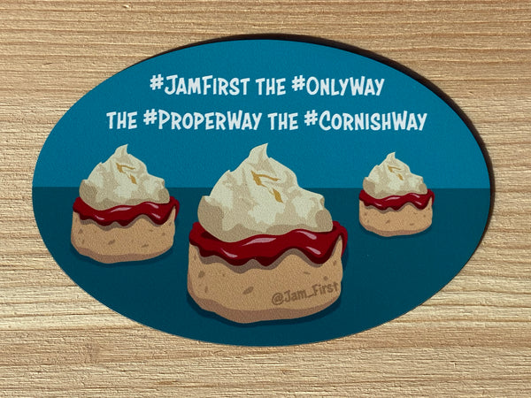 Jam First #HashTag Fridge Magnet