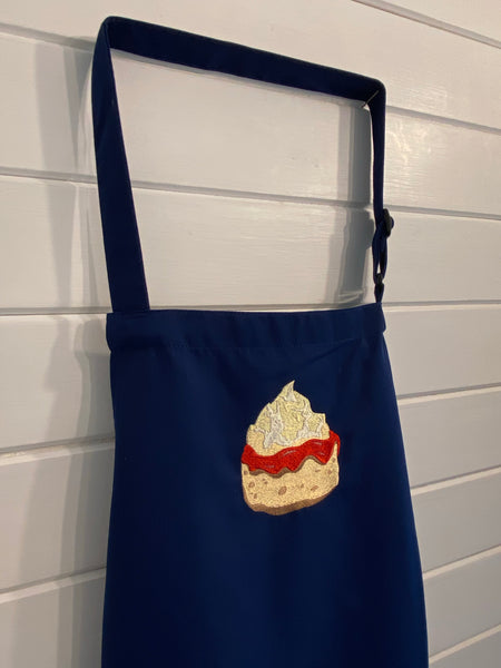 Jam First Logo Apron (Navy Blue)
