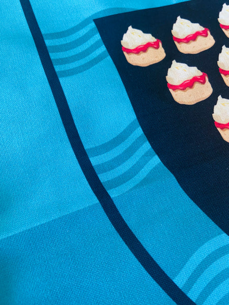 Jam First Scone And All Tea Towel / Wall Hanging