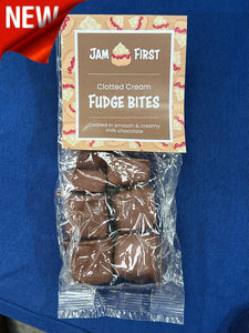 Jam First Grab Bag: Chocolate Coated Clotted Cream Fudge Bites 120g