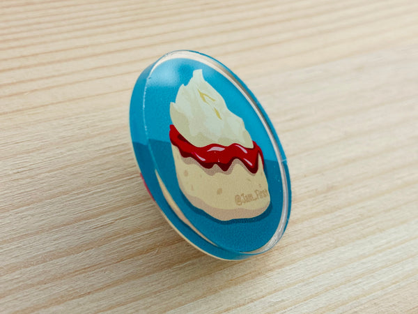 Jam First Logo Pin Badge (Acrylic)